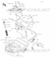 PIECE COQUE AR pour Kawasaki JET SKI ULTRA LX 2019
