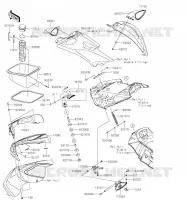 PIECE COQUE AV pour Kawasaki JET SKI ULTRA LX 2019