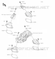 SUPPORT MOTEUR pour Kawasaki JET SKI ULTRA LX 2019