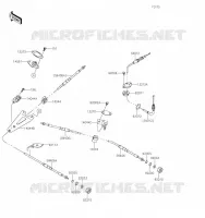 CABLES pour Kawasaki JET SKI ULTRA 310X 2021