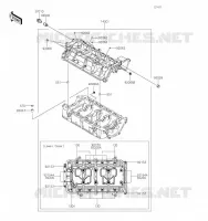 CARTER MOTEUR(S) pour Kawasaki JET SKI ULTRA 310X 2021