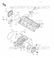 COUVERCLES MOTEUR pour Kawasaki JET SKI ULTRA 310X 2021
