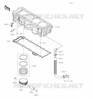 CYLINDRE/PISTON pour Kawasaki JET SKI ULTRA 310X 2021