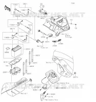 EQUIPEMENT ELECTRIQUE pour Kawasaki JET SKI ULTRA 310X 2021
