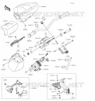 GUIDON pour Kawasaki JET SKI ULTRA 310X 2021