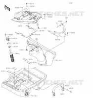 PIECE COQUE AR pour Kawasaki JET SKI ULTRA 310X 2021