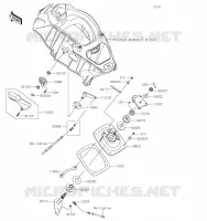 POIGNEE POLE pour Kawasaki JET SKI ULTRA 310X 2021