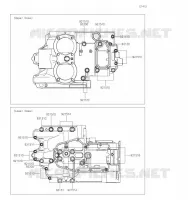 BOULON CARTER MOTEUR pour Kawasaki W800 CAFE 2020