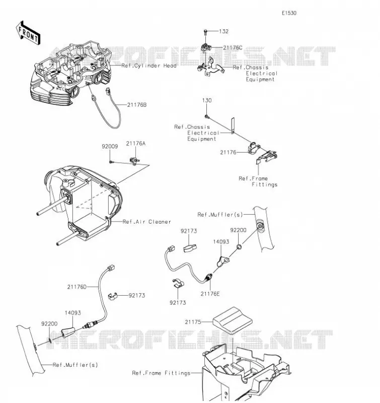 INJECTION CARBURANT Kawasaki MOTOS 800 2020 W800  EJ800DLF
