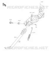 BEQUILLES pour Kawasaki VULCAN S 2020