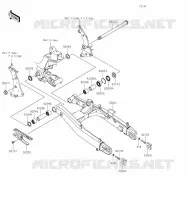 BRAS OSCILLANT pour Kawasaki VULCAN S 2020