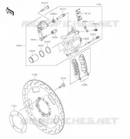 FREIN AVANT pour Kawasaki VULCAN S 2020