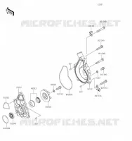 POMPE &Agrave; EAU pour Kawasaki VULCAN S 2020
