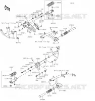 REPOSE PIED pour Kawasaki VULCAN S 2020