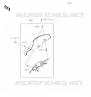 ACCESSOIRE(COUVRE COMPTEUR) pour Kawasaki Z400 2019