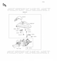 ACCESSOIRE (COUVRE SELLE) pour Kawasaki Z400 2019