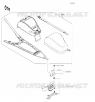 ACCESSOIRE(Tank Bag) pour Kawasaki Z400 2019