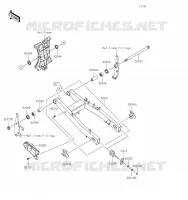 BRAS OSCILLANT pour Kawasaki Z400 2019