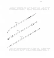 CABLES pour Kawasaki Z400 2019