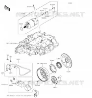 DEMARREUR pour Kawasaki Z400 2019