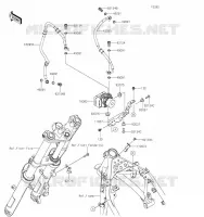 DURITE DE FREIN pour Kawasaki Z400 2019