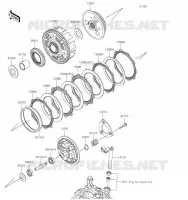 EMBRAYAGE pour Kawasaki Z400 2019