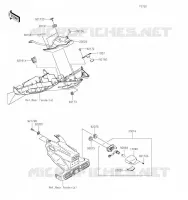 FEUX ARRI&Egrave;RE(S) pour Kawasaki Z400 2019