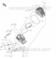 FILTRE A AIR pour Kawasaki Z400 2019