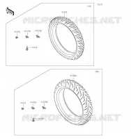 PNEUS pour Kawasaki Z400 2019