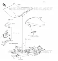 SELLE pour Kawasaki Z400 2019
