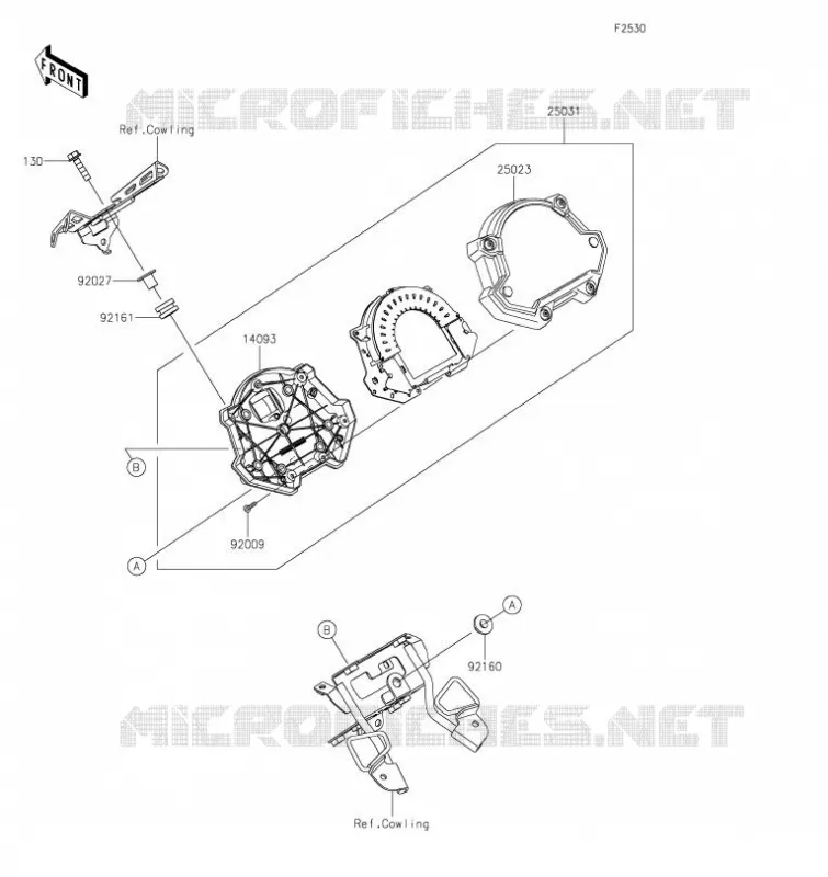 COMPTEURS Kawasaki MOTOS 400 2020 Z400  ER400DLF