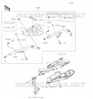 ACCESSOIRE (SUPPORT TOP CASE) pour Kawasaki NINJA 650 2020
