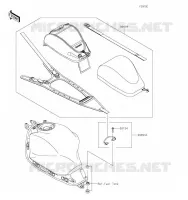 ACCESSOIRE(Tank Bag) pour Kawasaki NINJA 650 2020