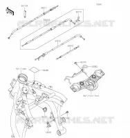 CABLES pour Kawasaki NINJA 650 2020