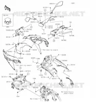 CARENAGE pour Kawasaki NINJA 650 2020