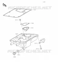 CARTER INFERIEUR pour Kawasaki NINJA 650 2020