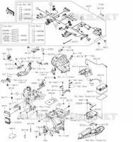 CHASSIS EQUIPMENT ELECTRIQUE pour Kawasaki NINJA 650 2020