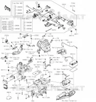 CHASSIS EQUIPMENT ELECTRIQUE pour Kawasaki NINJA 650 2020