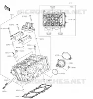 CULASSE pour Kawasaki NINJA 650 2020