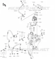 DURITE DE FREIN pour Kawasaki NINJA 650 2020