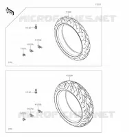 PNEUS pour Kawasaki NINJA 650 2020