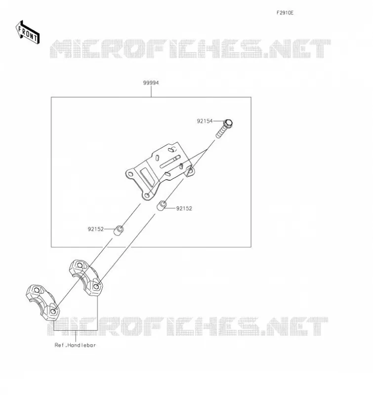 ACCESSOIRE(GPS Navi Bracket) Kawasaki MOTOS 1000 2019 VERSYS 1000 SE  KLZ1000DKF