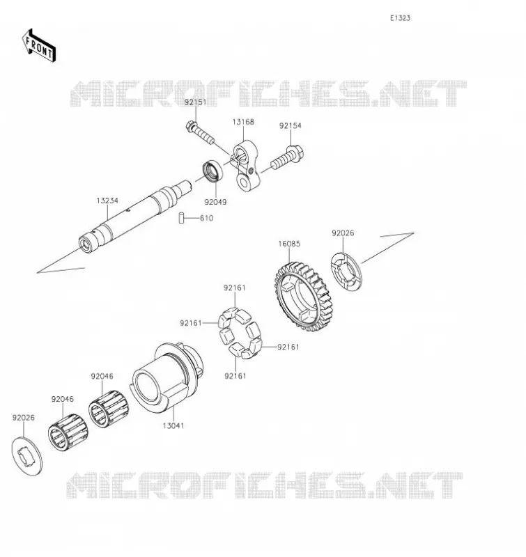 BALANCIER Kawasaki MOTOS 1000 2020 VERSYS 1000 SE  KLZ1000DLF