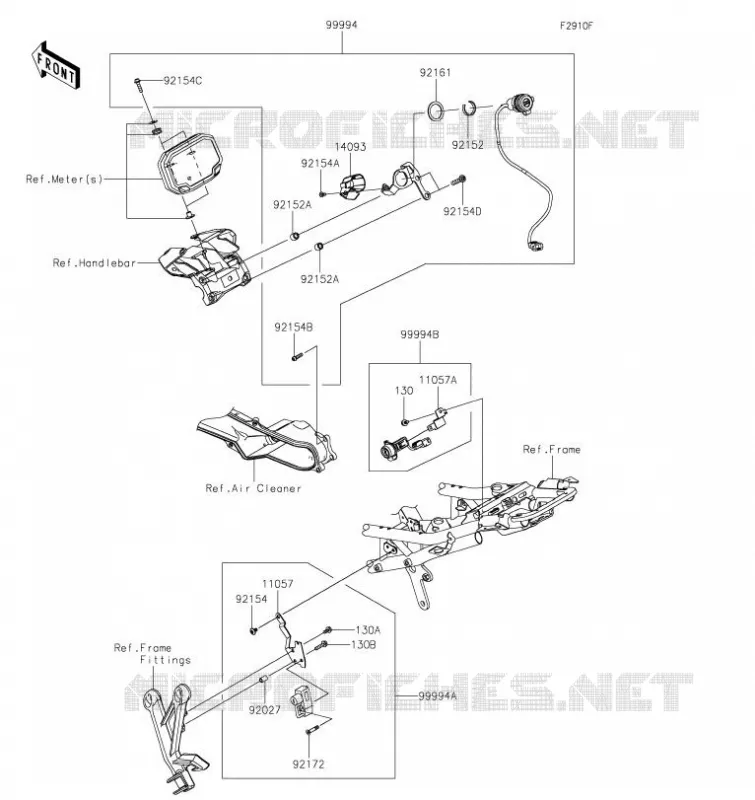 ACCESSOIRE(Helmet Lock and DC Socket) Kawasaki MOTOS 1000 2020 Z H2  ZR1000KLF
