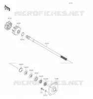 ARBRE DE TRANSMISSION pour Kawasaki JET SKI ULTRA 310X 2023