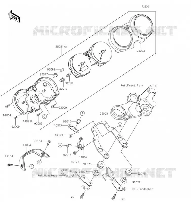 COMPTEURS Kawasaki MOTOS 800 2023 W800  EJ800DPFNL