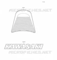 ACCESSOIRE(DECALS) pour Kawasaki Z650RS 2023