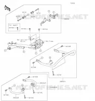ACCESSOIRE(Grip and Tie Hook) pour Kawasaki Z650RS 2023