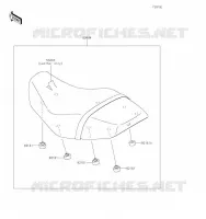 ACCESSOIRE(Low Seat) pour Kawasaki Z650RS 2023
