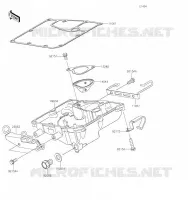 CARTER INFERIEUR pour Kawasaki Z650RS 2023